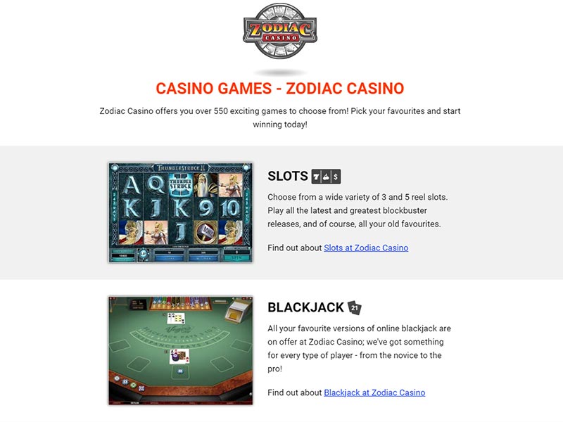 Zodiac Gambling establishment Review Sincere Review by Casino Expert